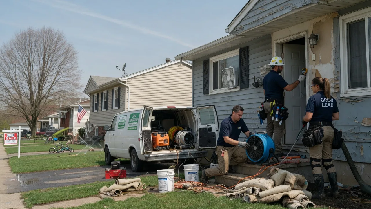 Flood Cleanup in Winston Salem, NC near me